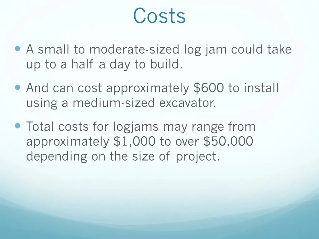 costs