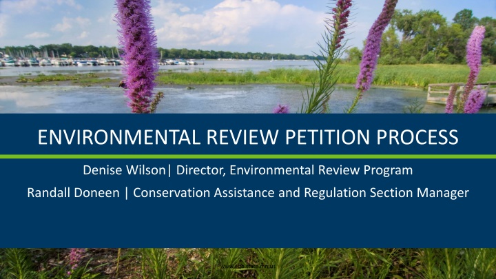 environmental review petition process