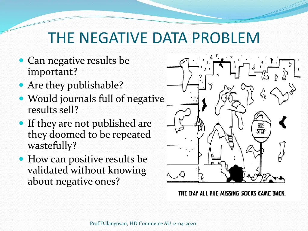 the negative data problem 1