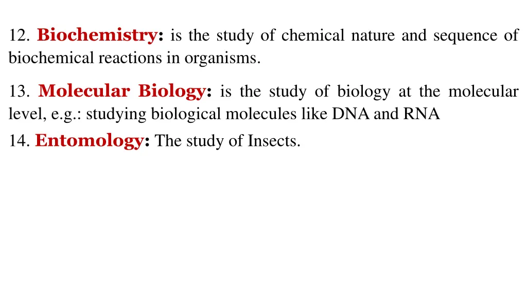 12 biochemistry is the study of chemical nature