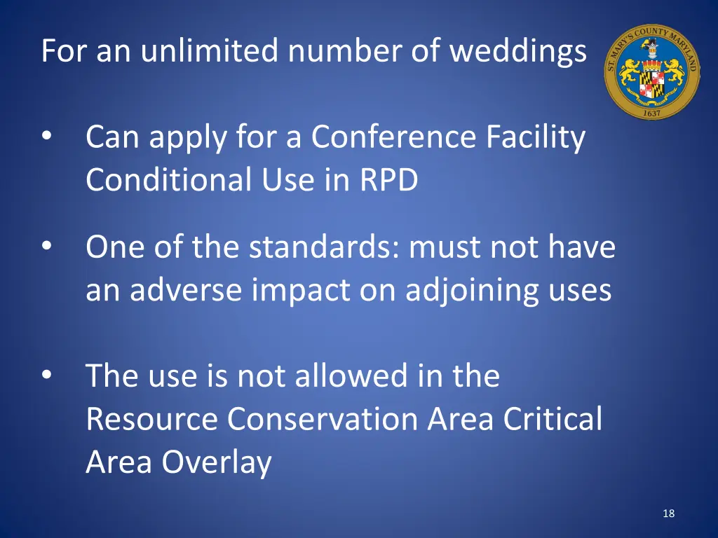 for an unlimited number of weddings