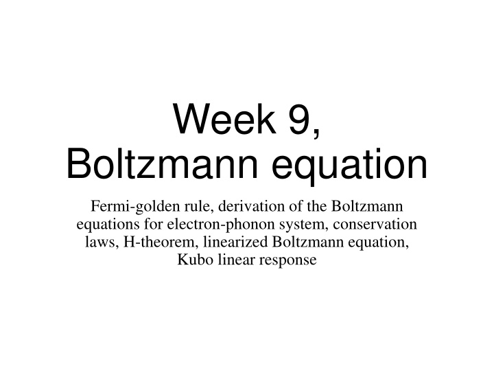 week 9