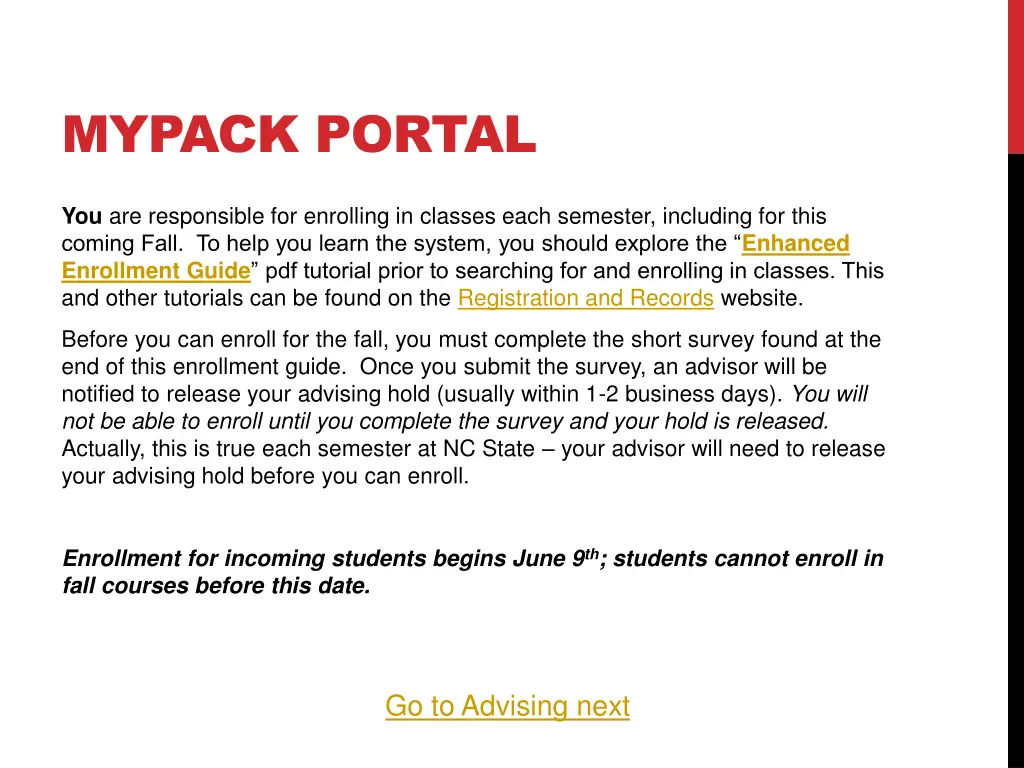 mypack portal