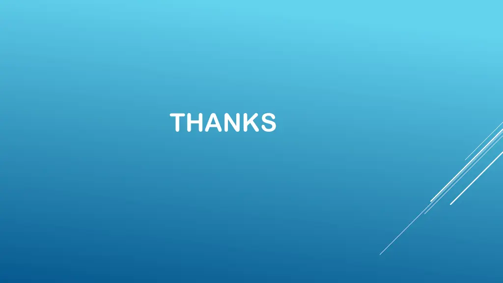 thanks