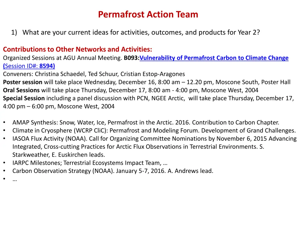 permafrost action team 5
