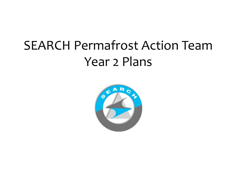 search permafrost action team year 2 plans