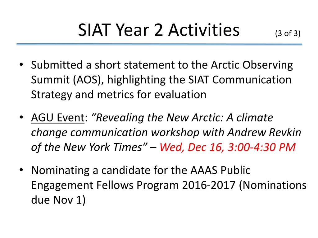 siat year 2 activities 2