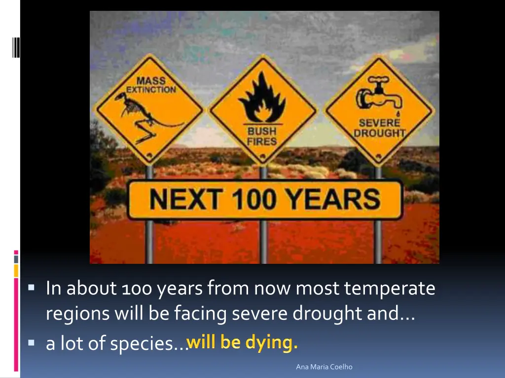 in about 100 years from now most temperate