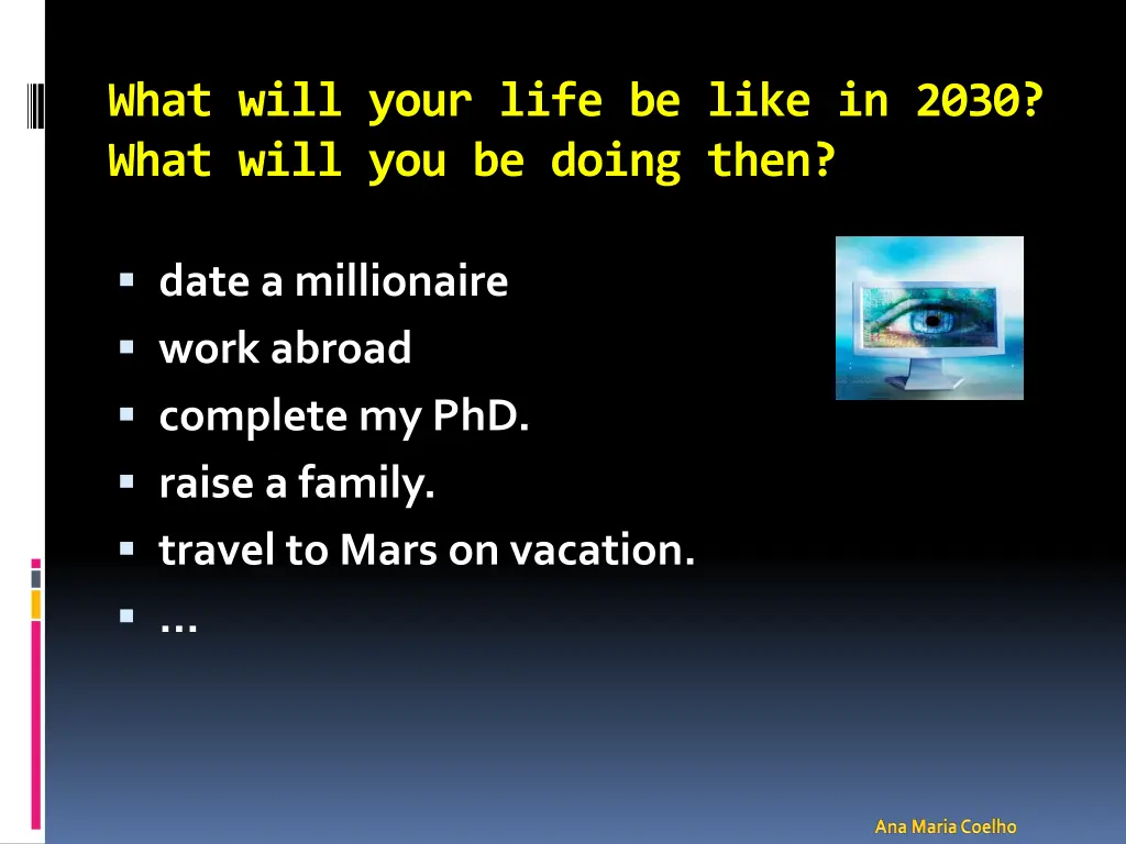 what will your life be like in 2030 what will