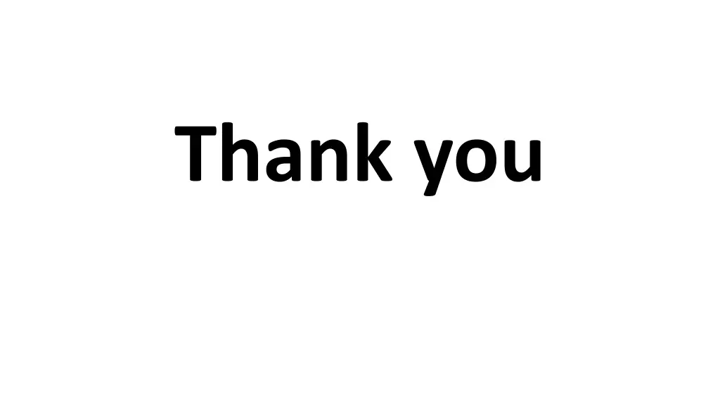thank you