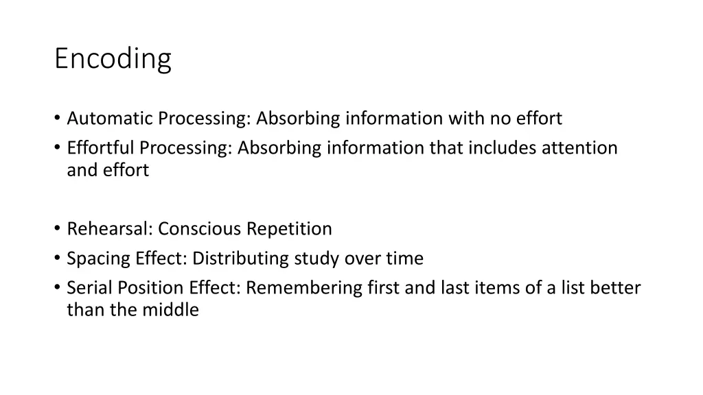 encoding