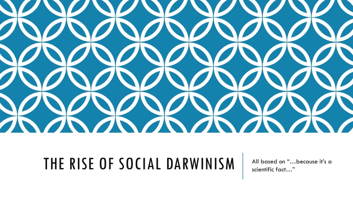 the rise of social darwinism