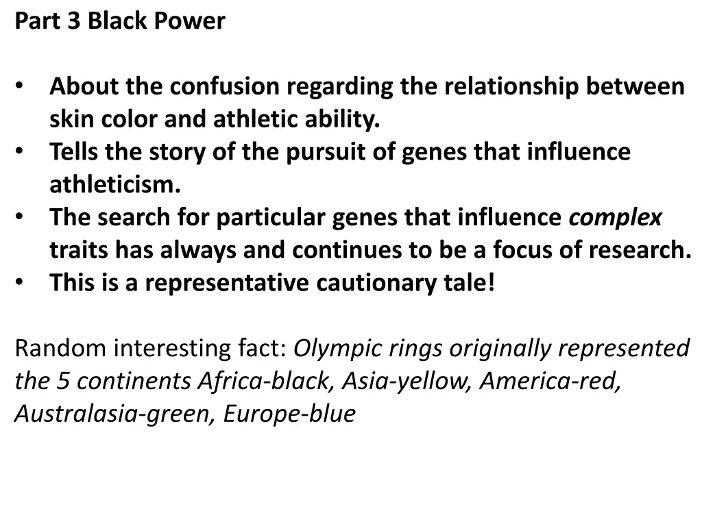 part 3 black power