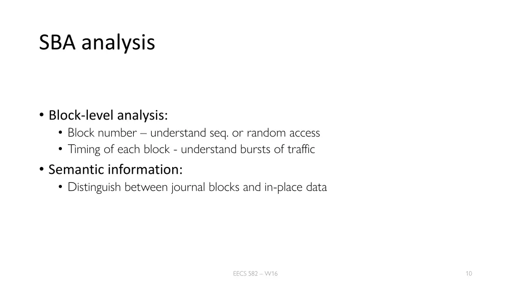 sba analysis 1