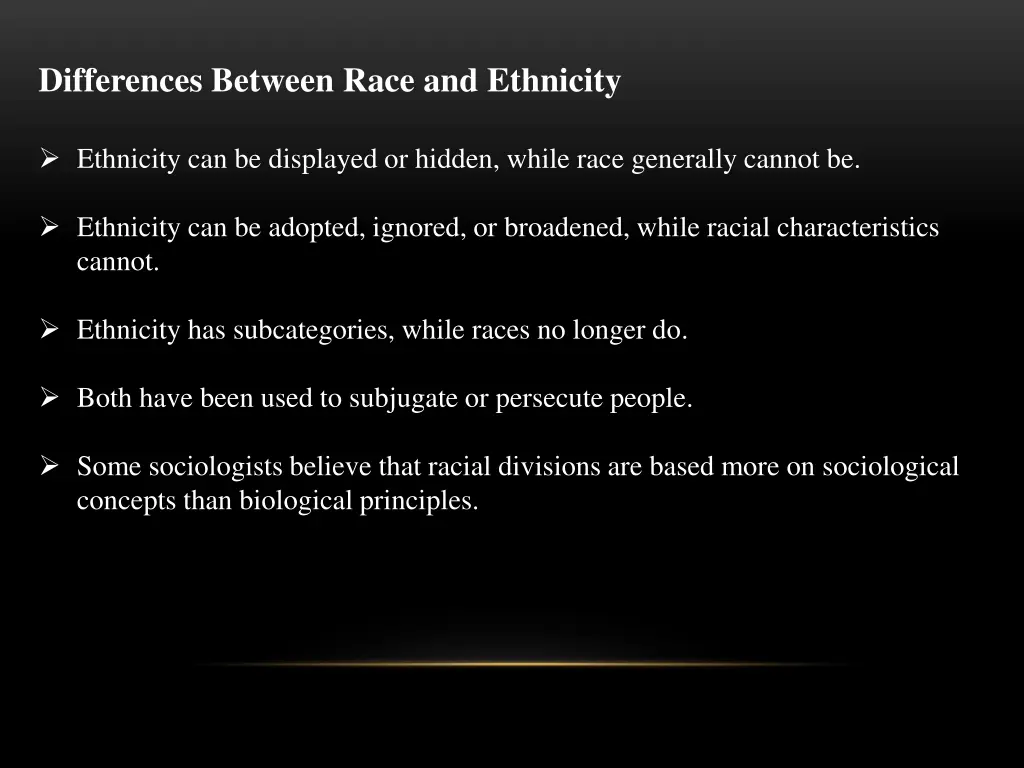 differences between race and ethnicity