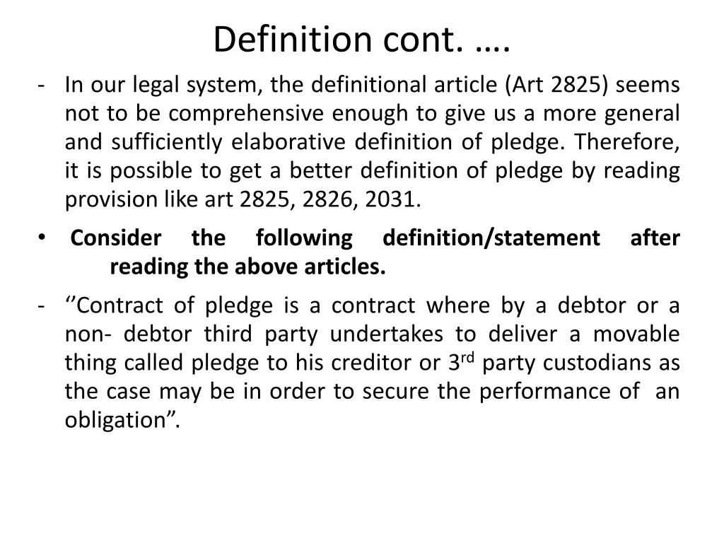 definition cont 18