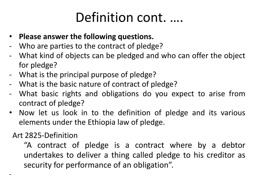 definition cont 2