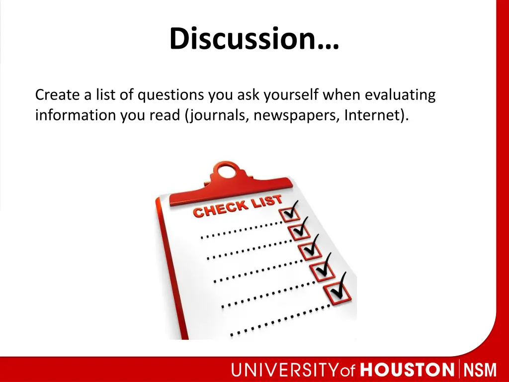 discussion