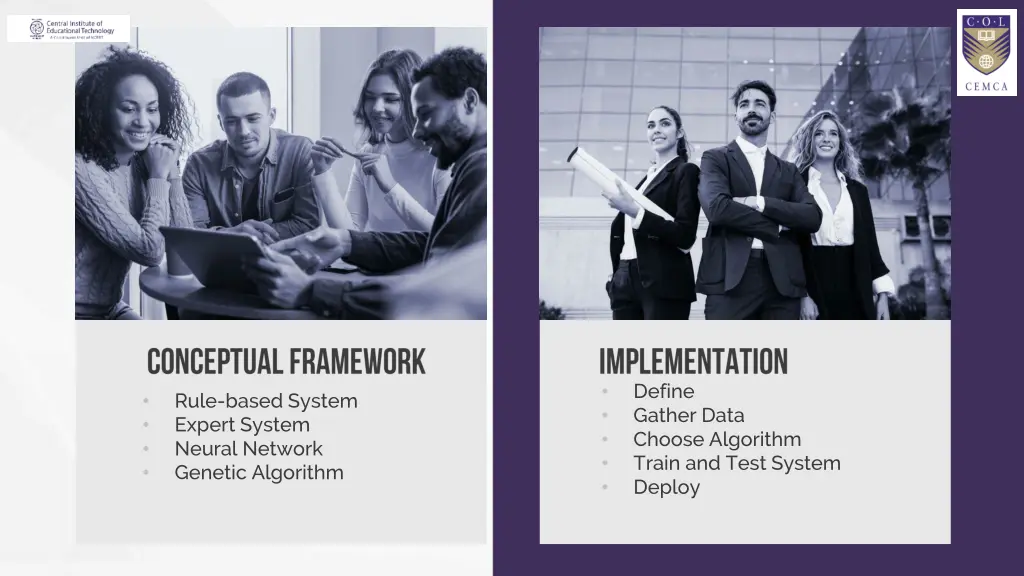 define gather data choose algorithm train