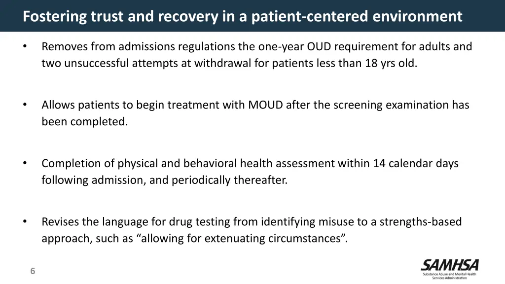 fostering trust and recovery in a patient 1