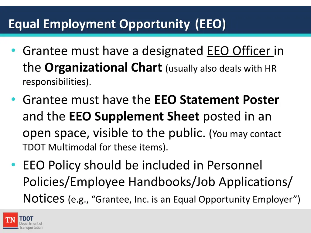 equal employment opportunity eeo