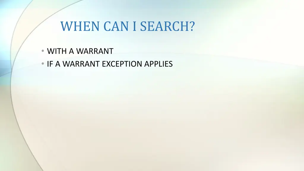 when can i search
