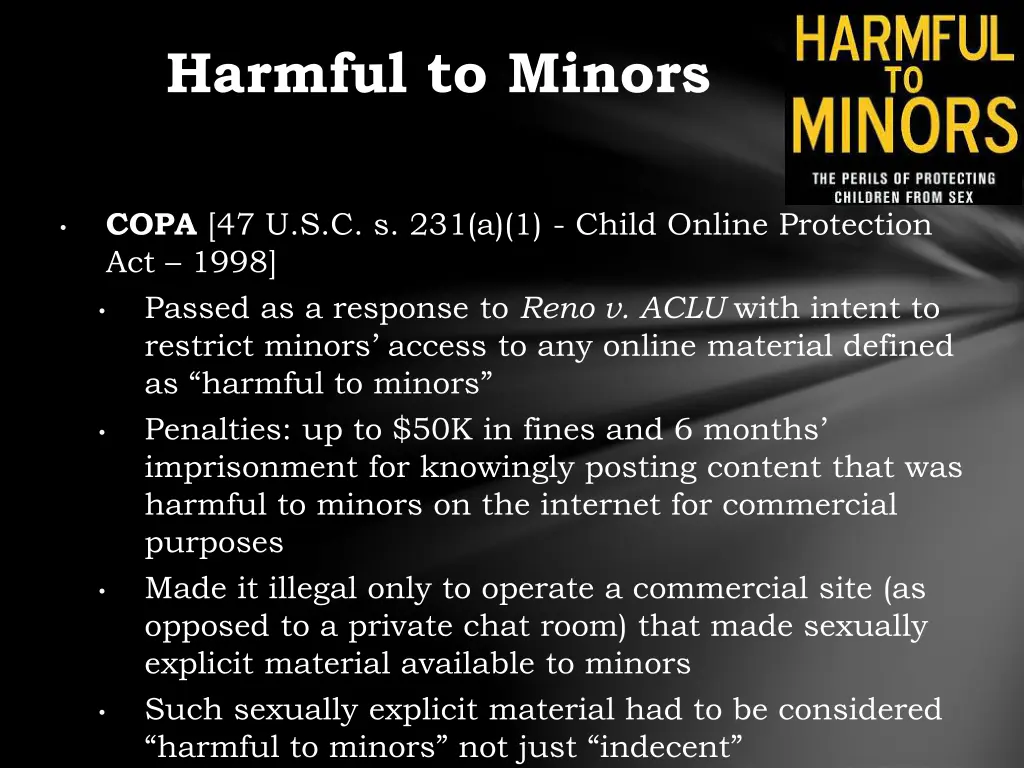 harmful to minors