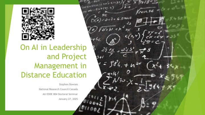 on ai in leadership and project management