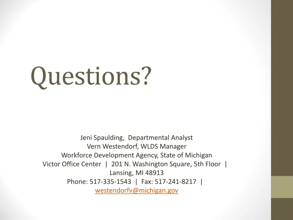questions