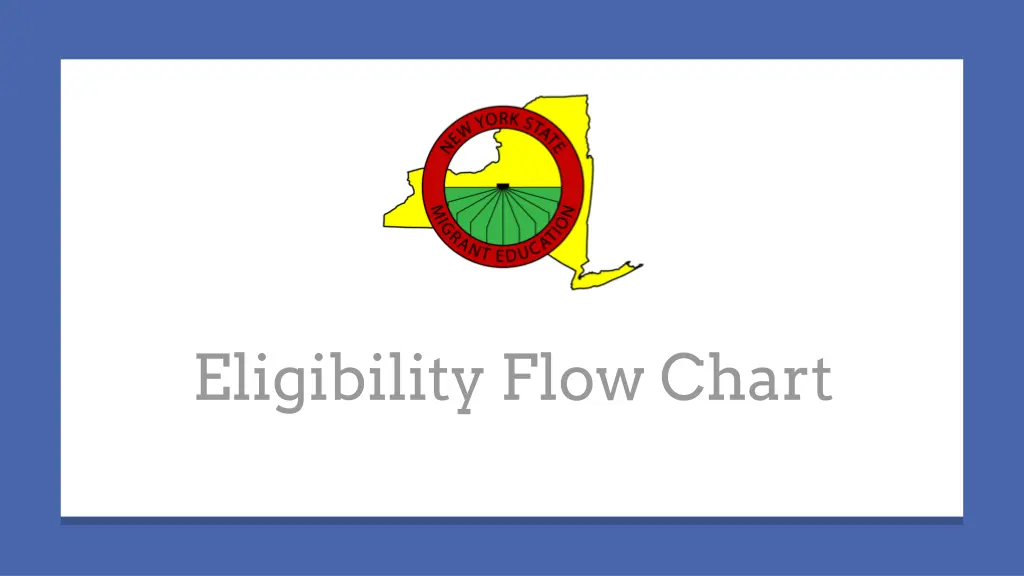 eligibility flow chart