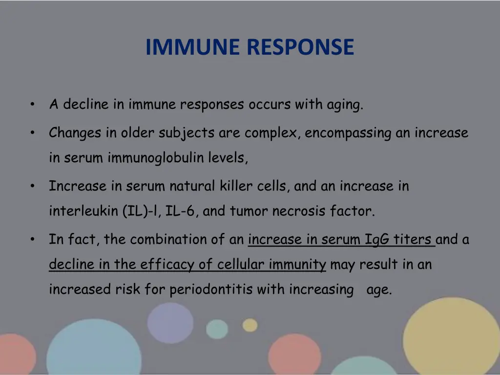 immune response