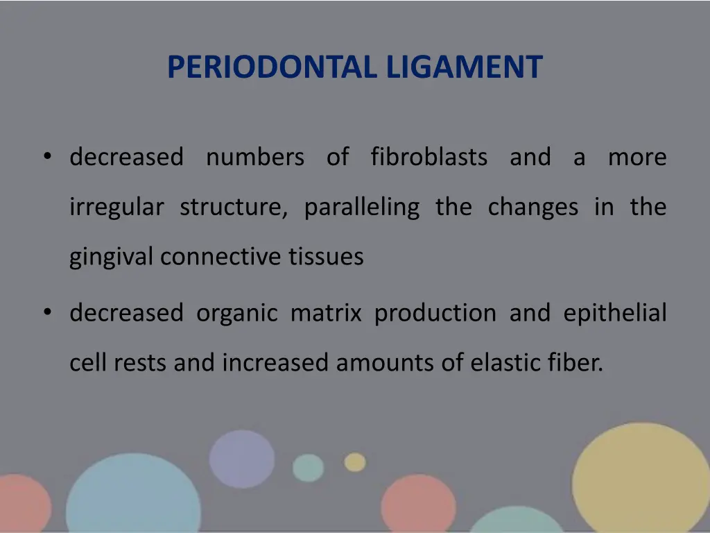 periodontal ligament