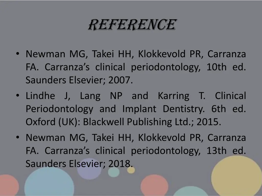 reference