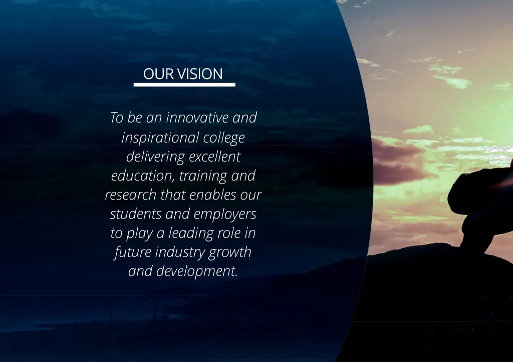 our vision our vision