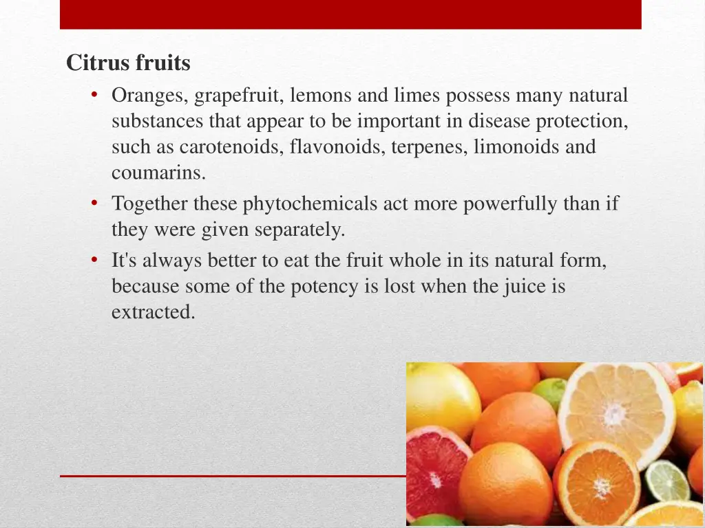 citrus fruits oranges grapefruit lemons and limes