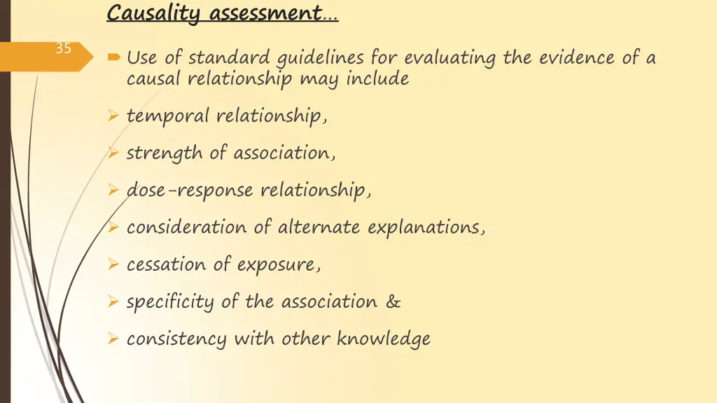causality assessment 2