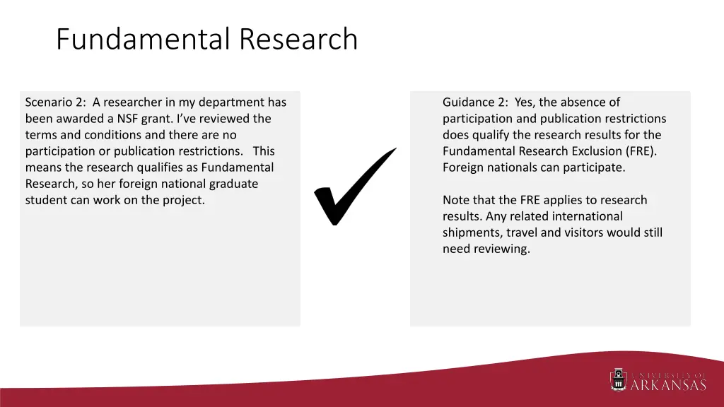 fundamental research