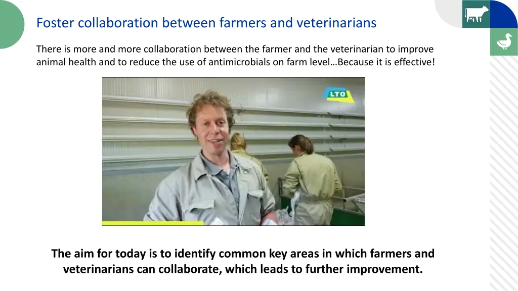 foster collaboration between farmers