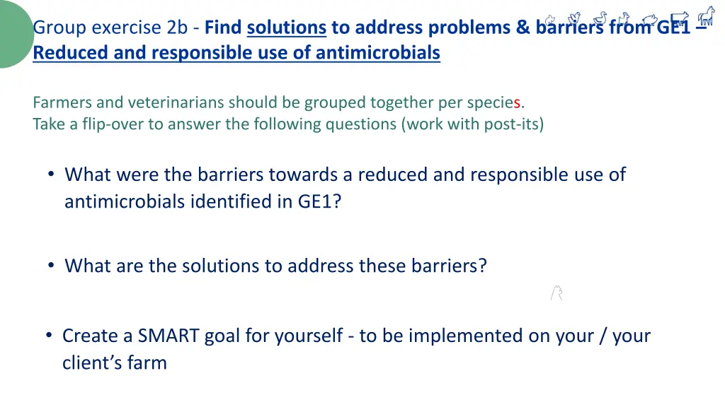 group exercise 2b find solutions to address