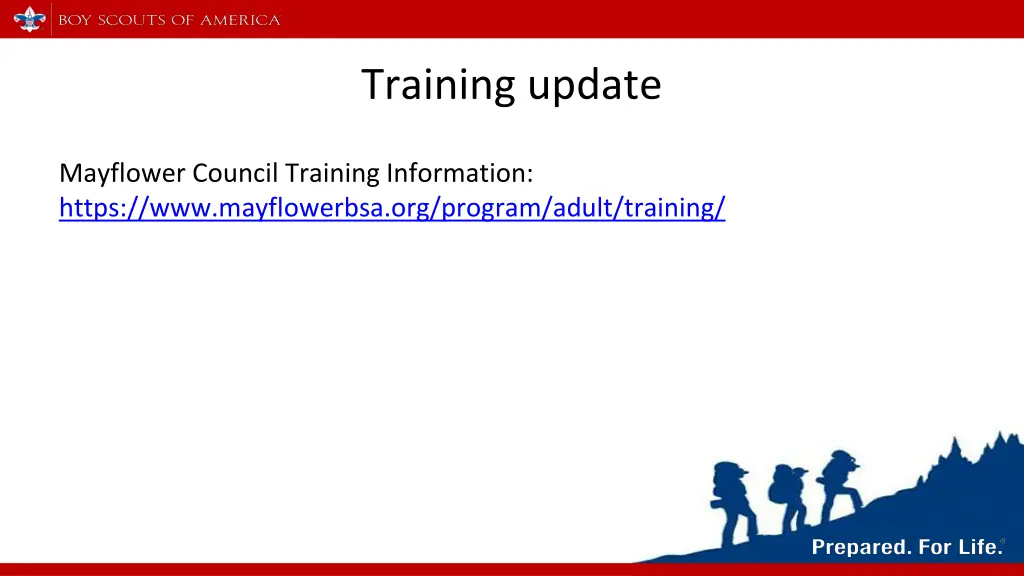 training update