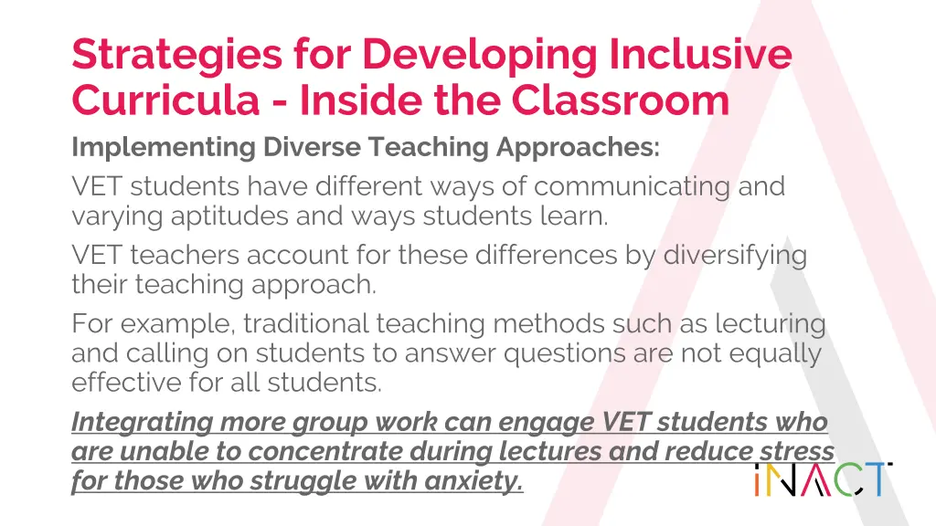 strategies for developing inclusive curricula 5