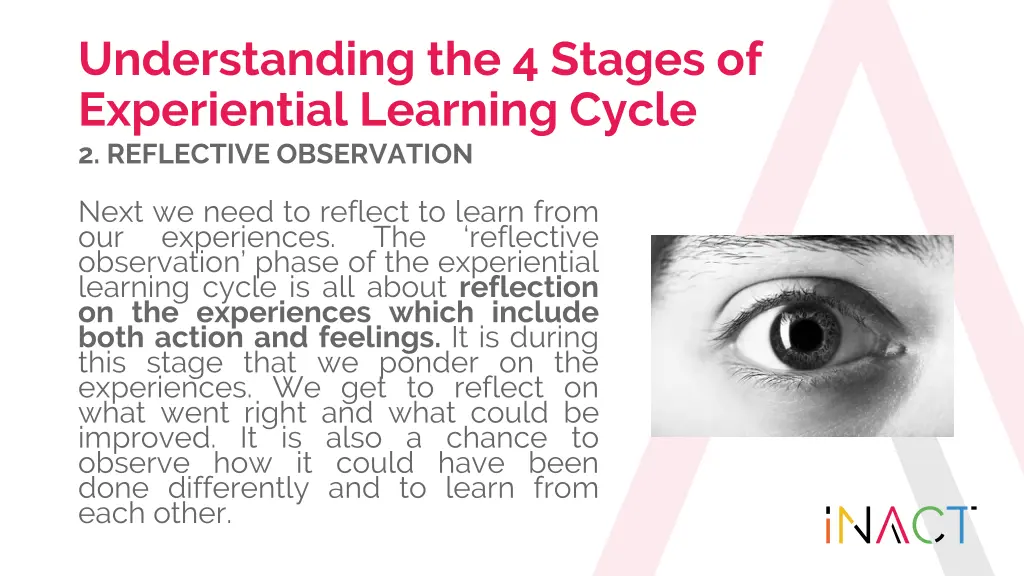 understanding the 4 stages of experiential 1