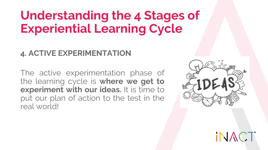 understanding the 4 stages of experiential 3
