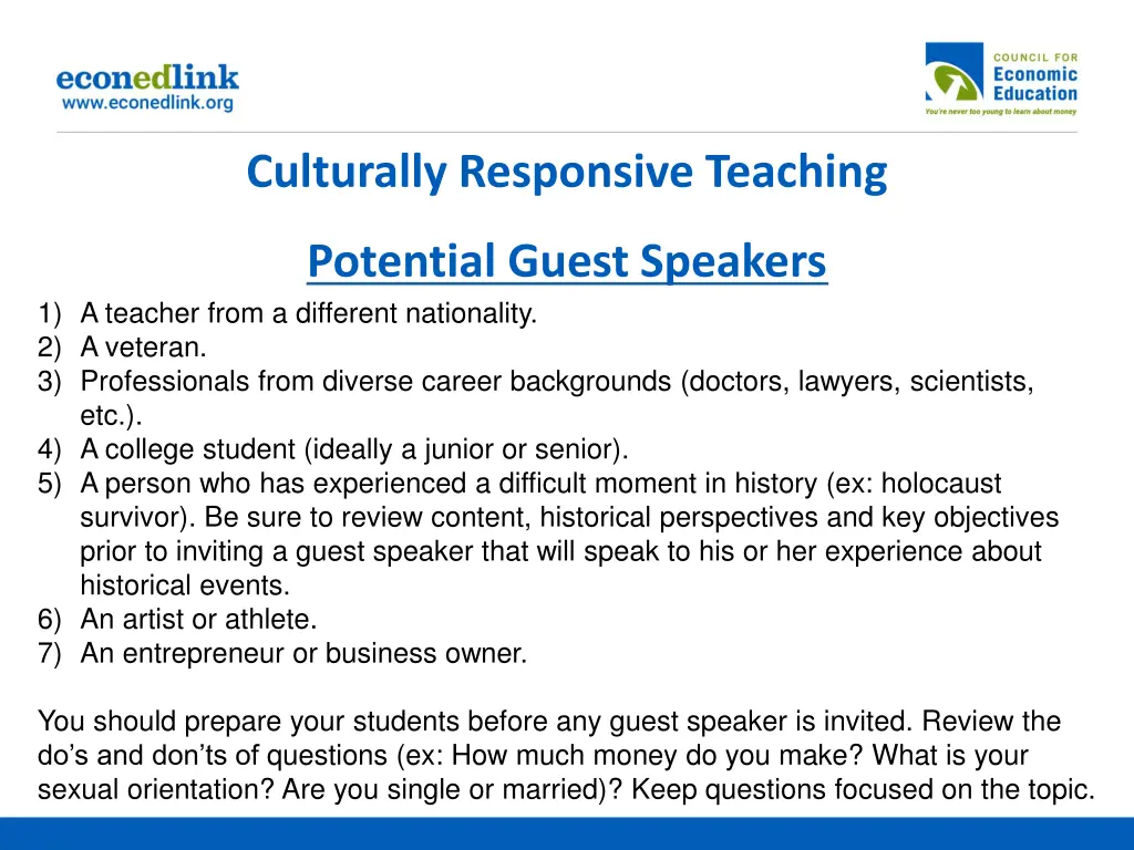 culturally responsive teaching 5