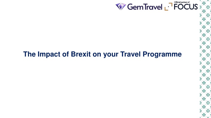 the impact of brexit on your travel programme