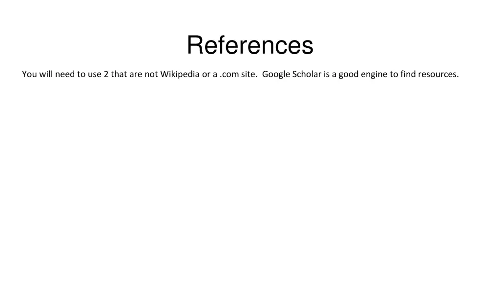 references