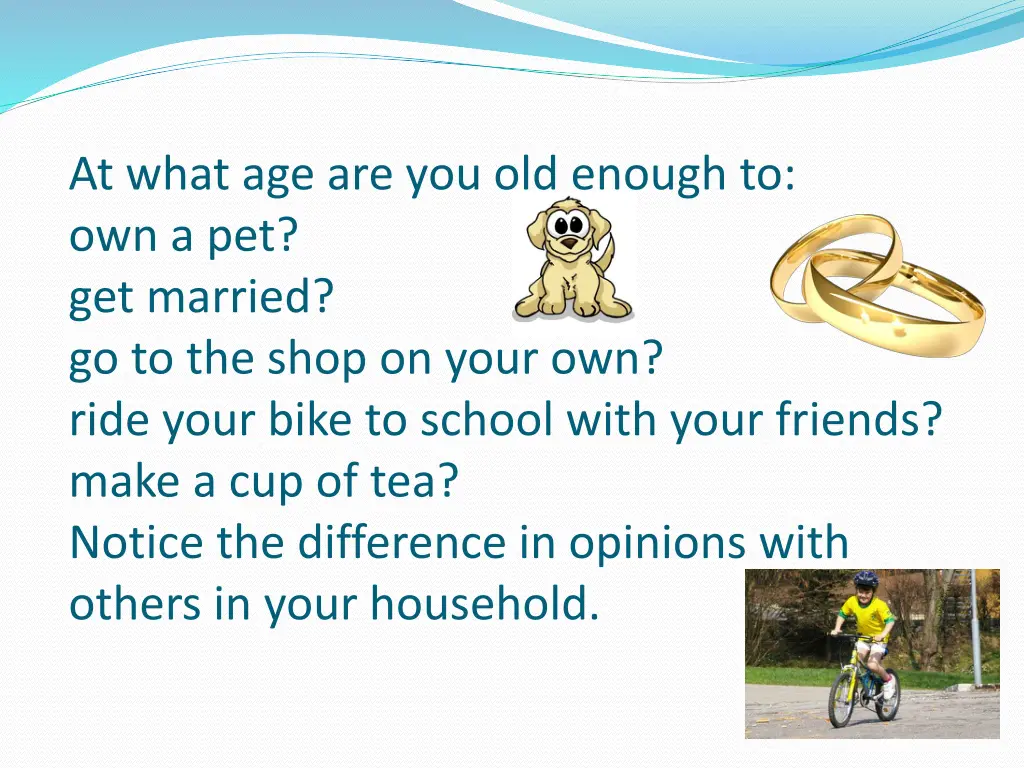 at what age are you old enough