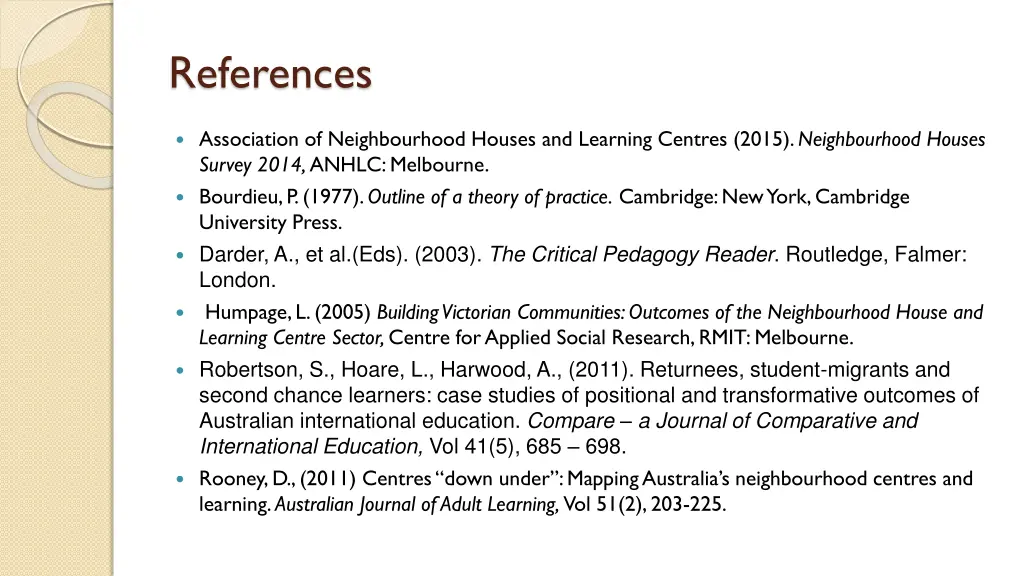 references