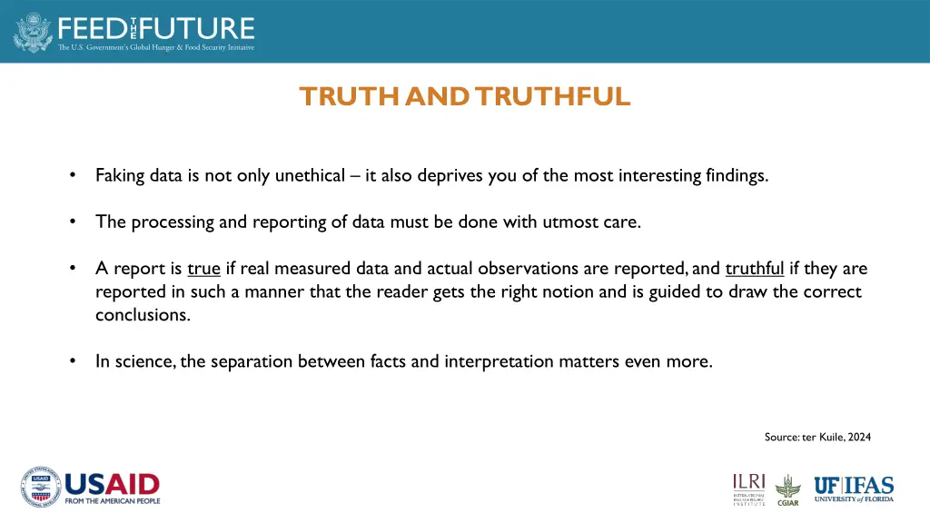 truth and truthful