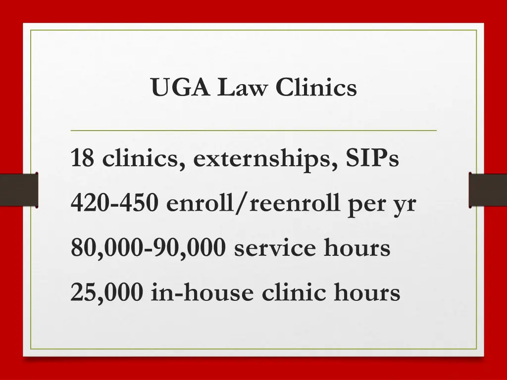 uga law clinics